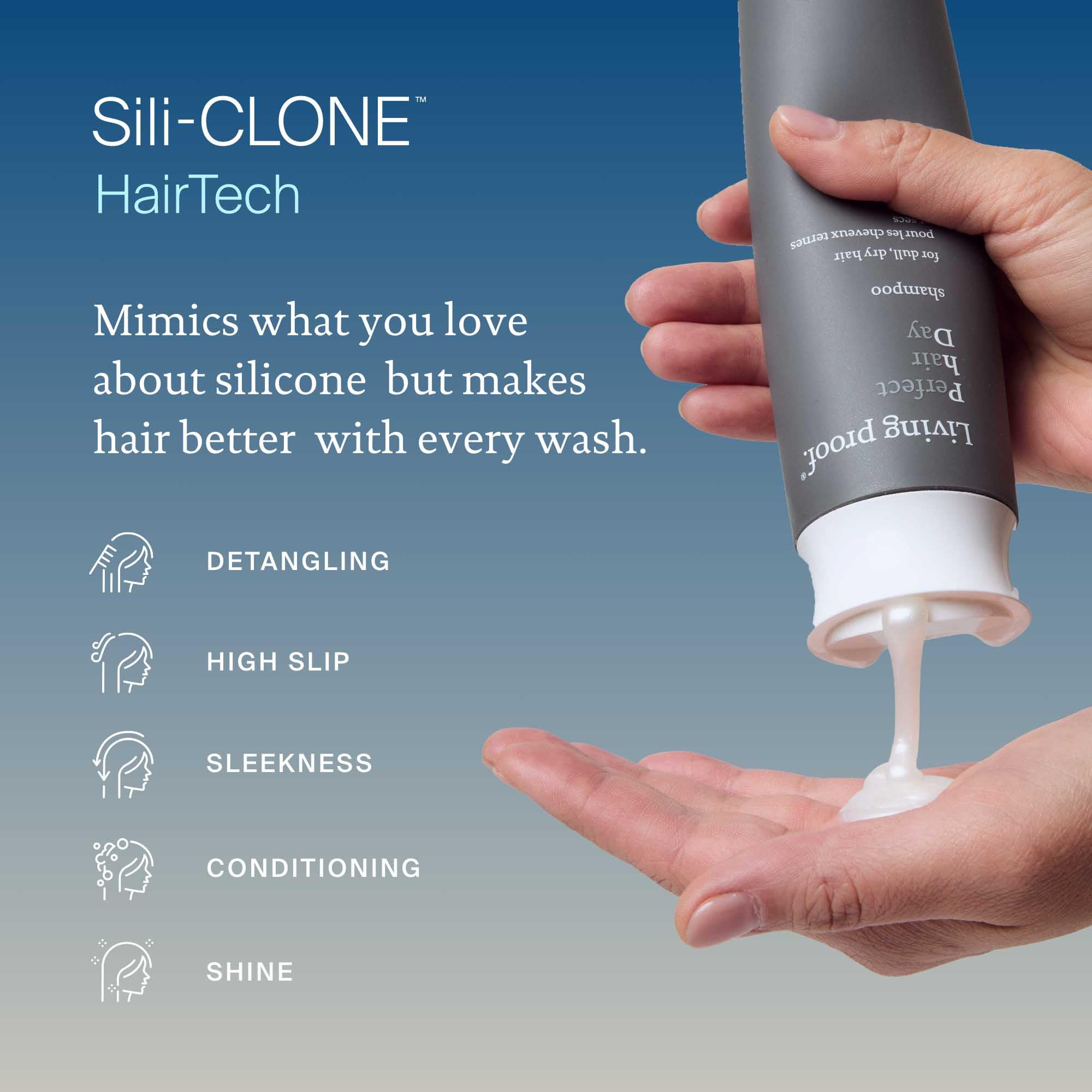 Living Proof Perfect Hair Day Shampoo after-wash hair soft and manageable.