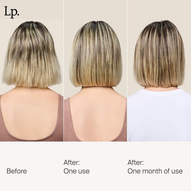 Living Proof Restore Repair Mask after use reveals soft shine and managed finish
