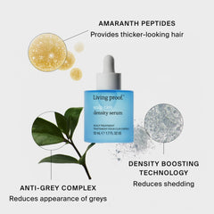 Dropper dispenses Living Proof Density Serum for targeted scalp care