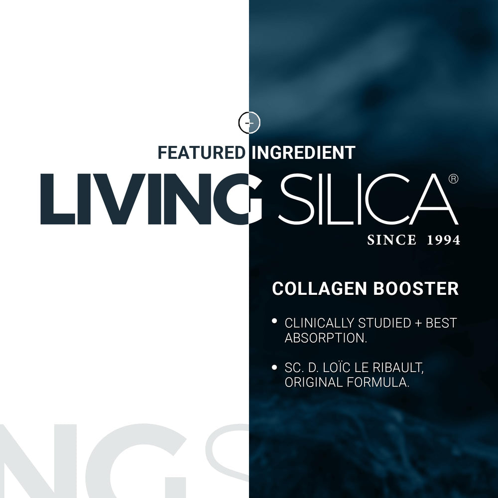 Living Silica Orgono gel pump for easy dispensing during routine