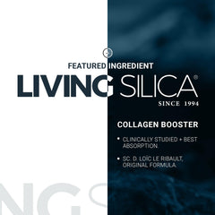 Living Silica Orgono gel pump for easy dispensing during routine