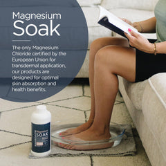 Living the Good Life Naturally Zechstein magnesium chloride liquid pour showcases topical-use readiness.