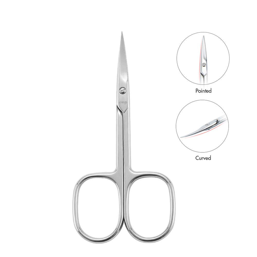 LIVINGO Premium Manicure Scissors 5.97mm blade width for nails and dry skin