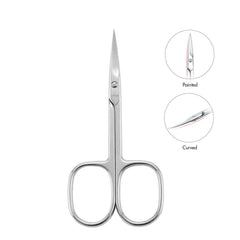 LIVINGO Premium Manicure Scissors 5.97mm blade width for nails and dry skin