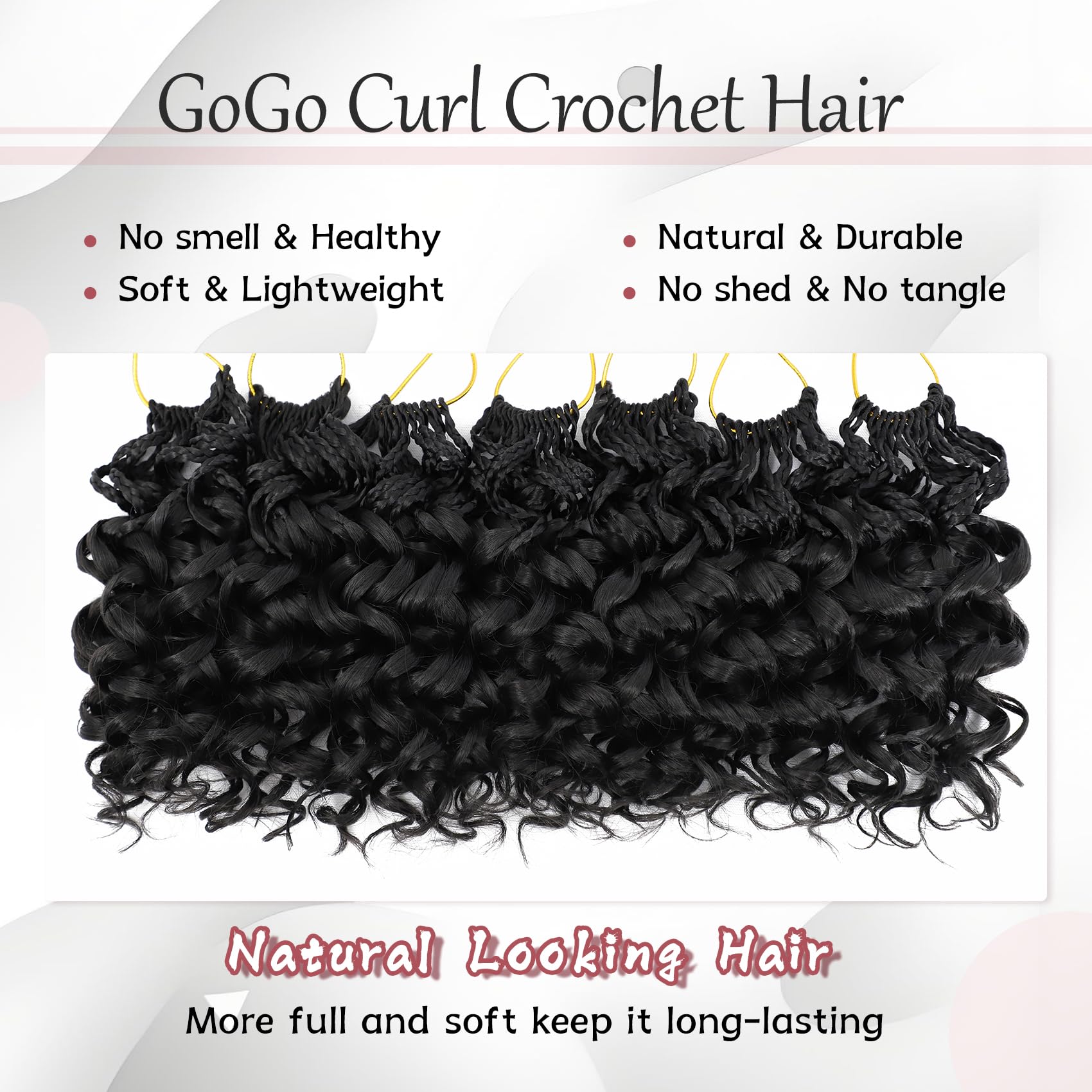 LIYATE Gogo Curl color range offers customizable 8-inch styles.