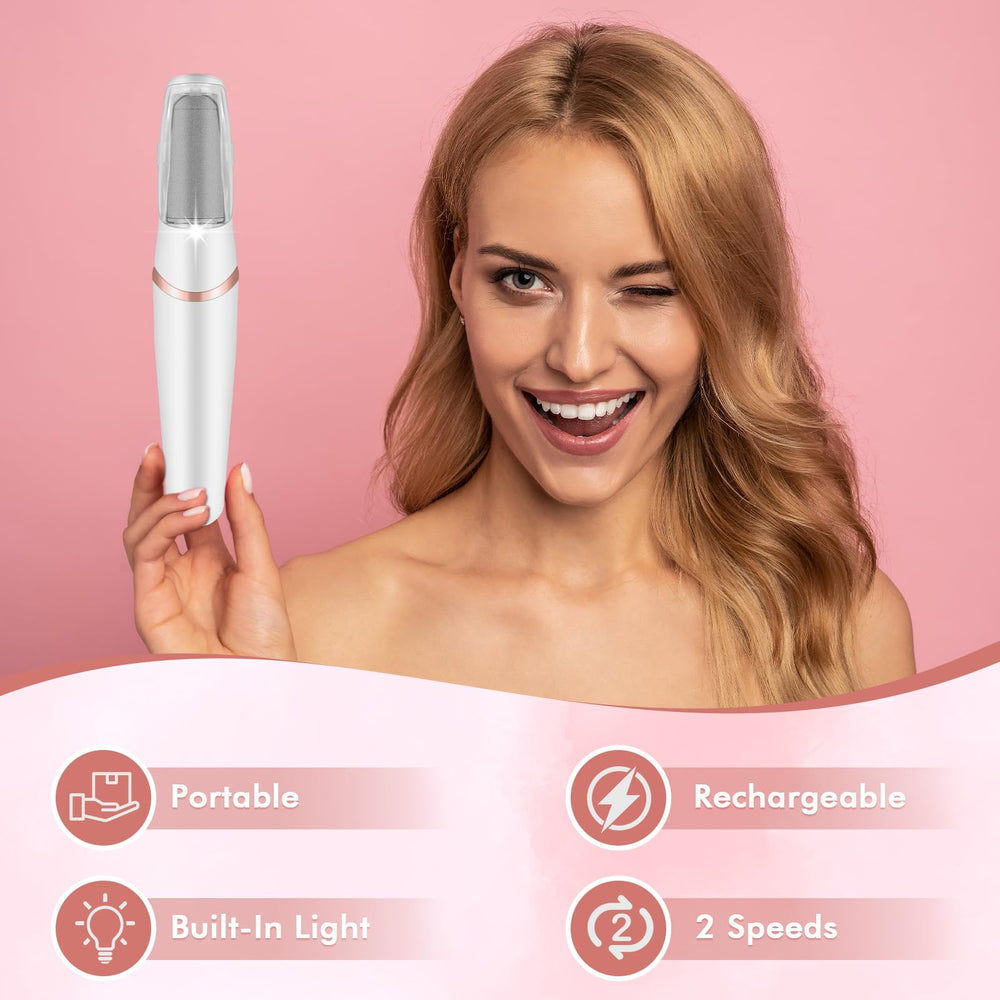 LIYUJSDZ electric foot file speed control dial close-up for customizable care.