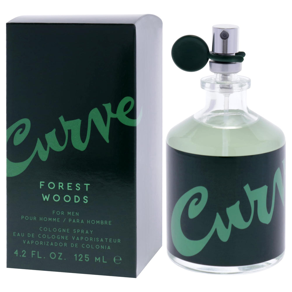 Liz Claiborne Curve Forest Woods outer box hints at gift-ready presentation.