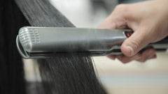 Lizze Extreme Professional Hair Straightener nano titanium technology delivers fast heating.