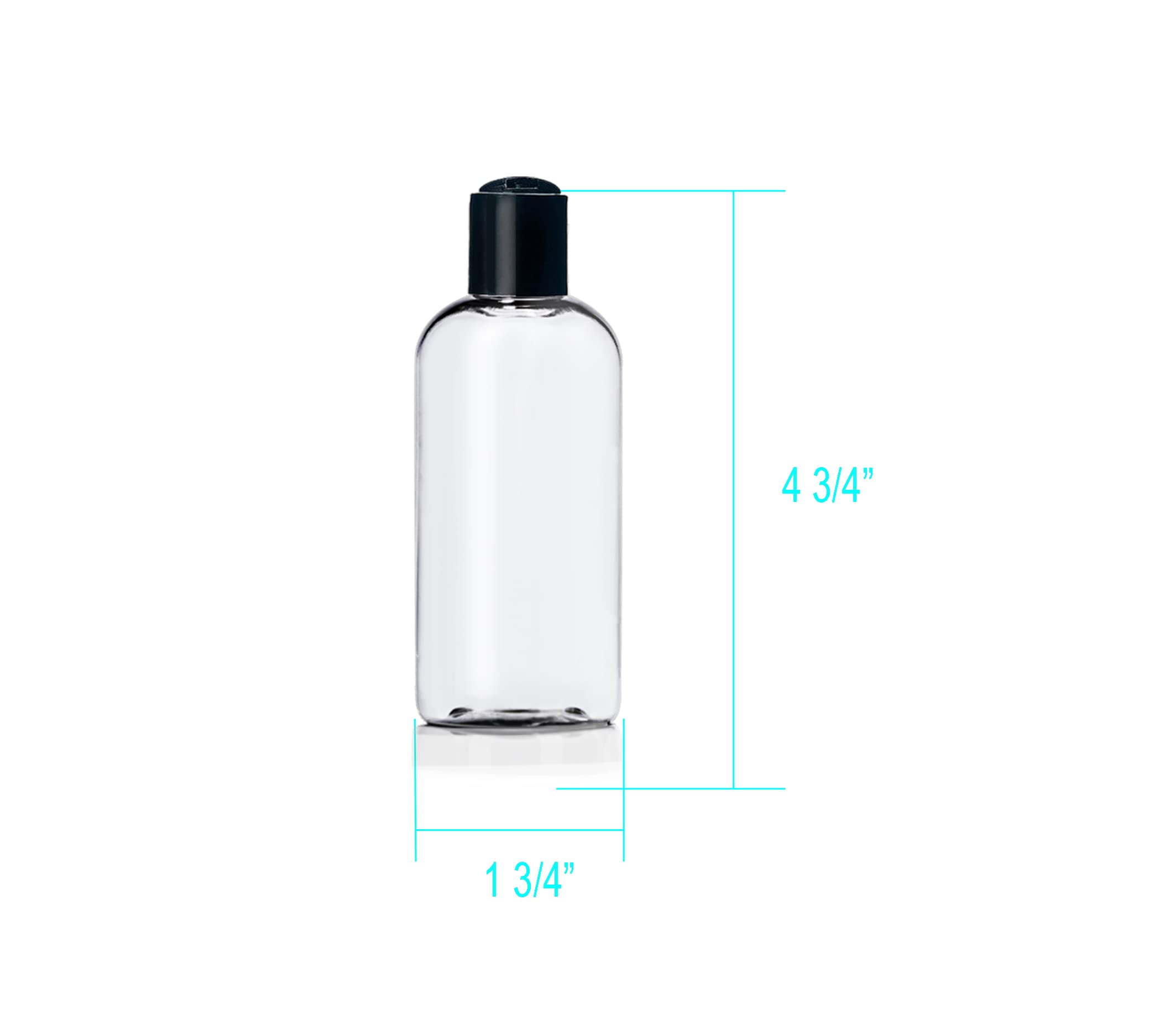 Ljdeals disc top cap closeup showing easy open/close mechanism for toiletries.