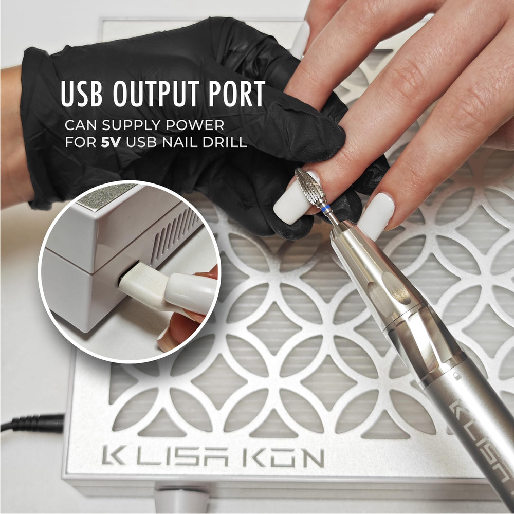 LK LISA KON compact dust collection area saves desk space