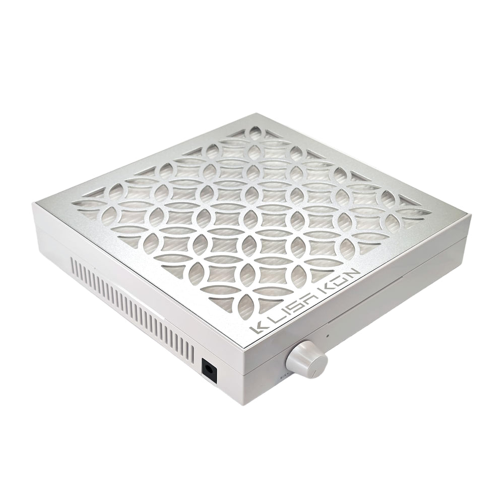 LK LISA KON Nail Dust Collector front view keeps studio air cleaner during acrylics