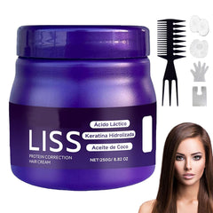 Lkdsoaf Formol-Free Keratin bottle ready for smoothing treatment