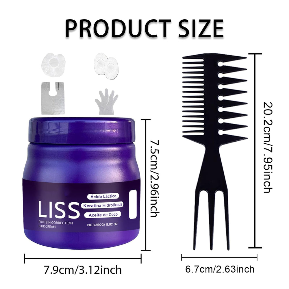 Lkdsoaf Formol-Free Keratin lifestyle shot with silky hair