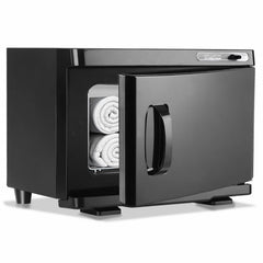 LKT COBTAC hot towel warmer front view showcases compact spa-ready design for salons.