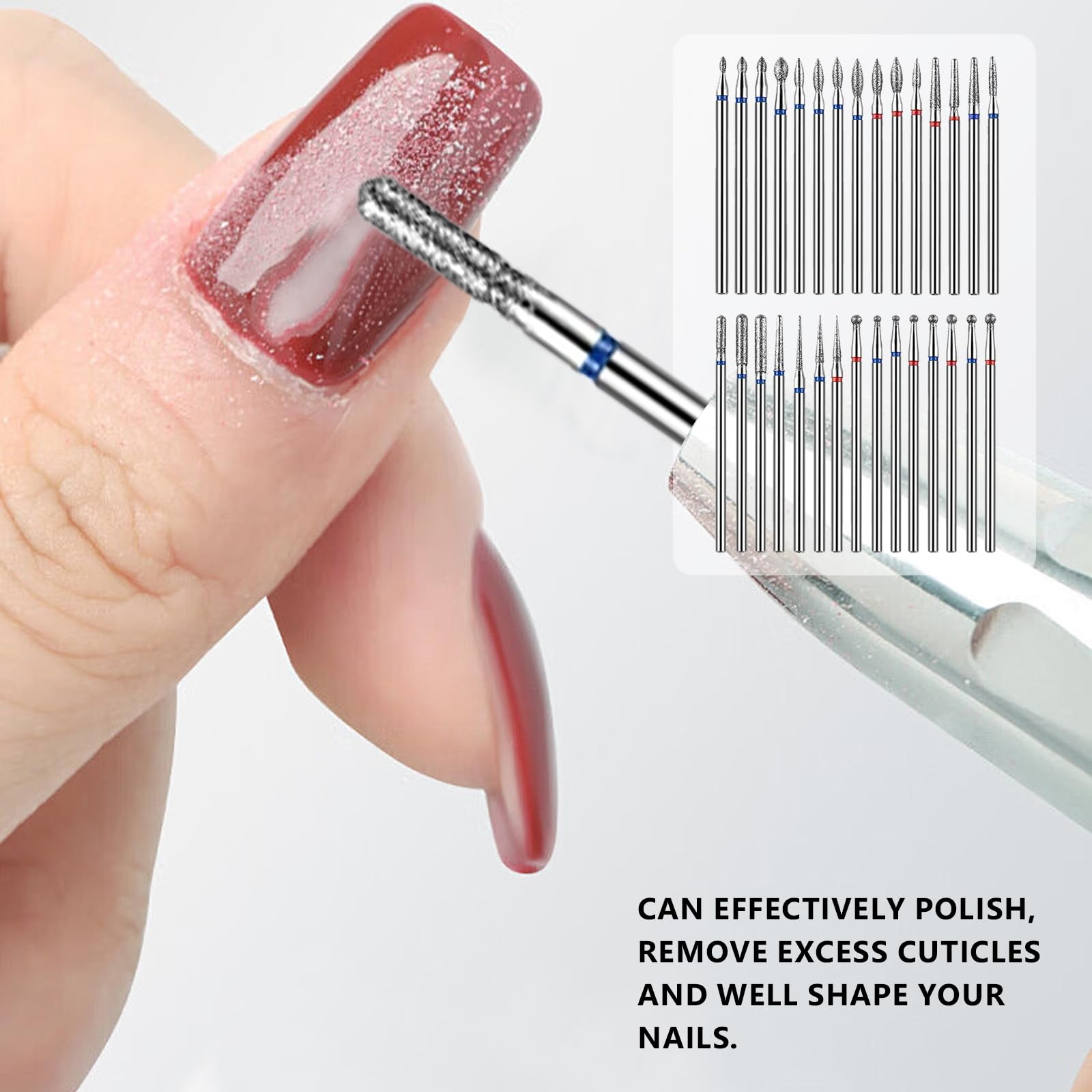 Lkueui professional nail kit used in salon settings.