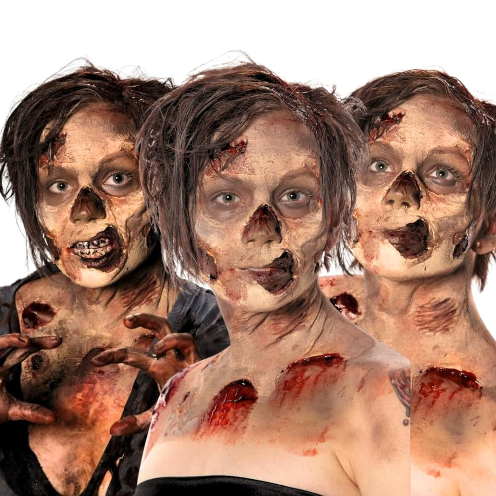 LLF Monster Liquid Latex-clear-peel shows effortless removal after use.