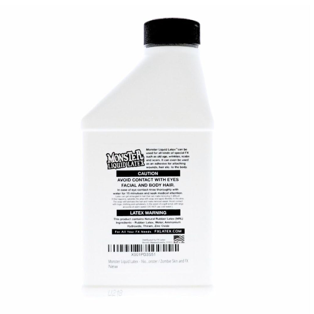 LLF Monster Liquid Latex-cotton-tissue-building blends edges for seamless FX.