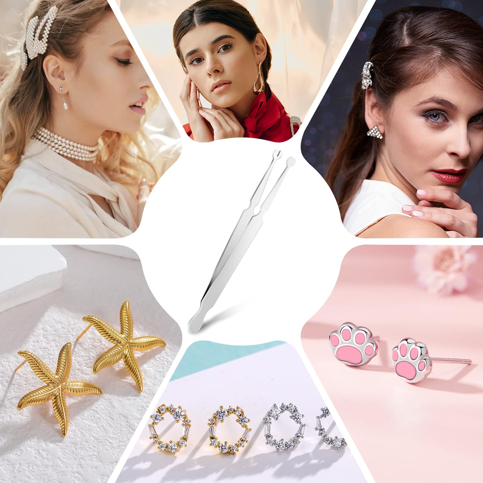 LLOUSSAK clamps in use demonstrate secure grip during precise jewelry swaps.