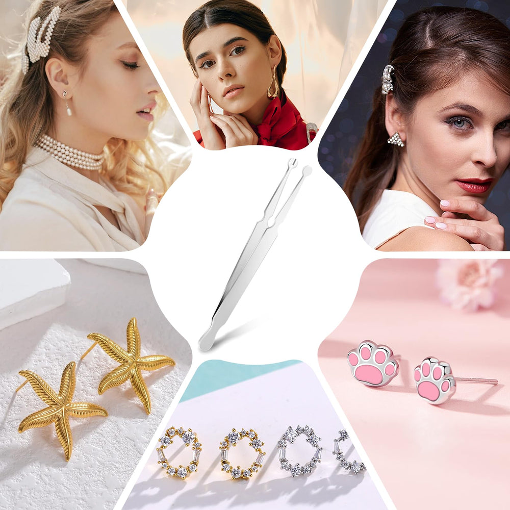 LLOUSSAK clamps in use demonstrate secure grip during precise jewelry swaps.