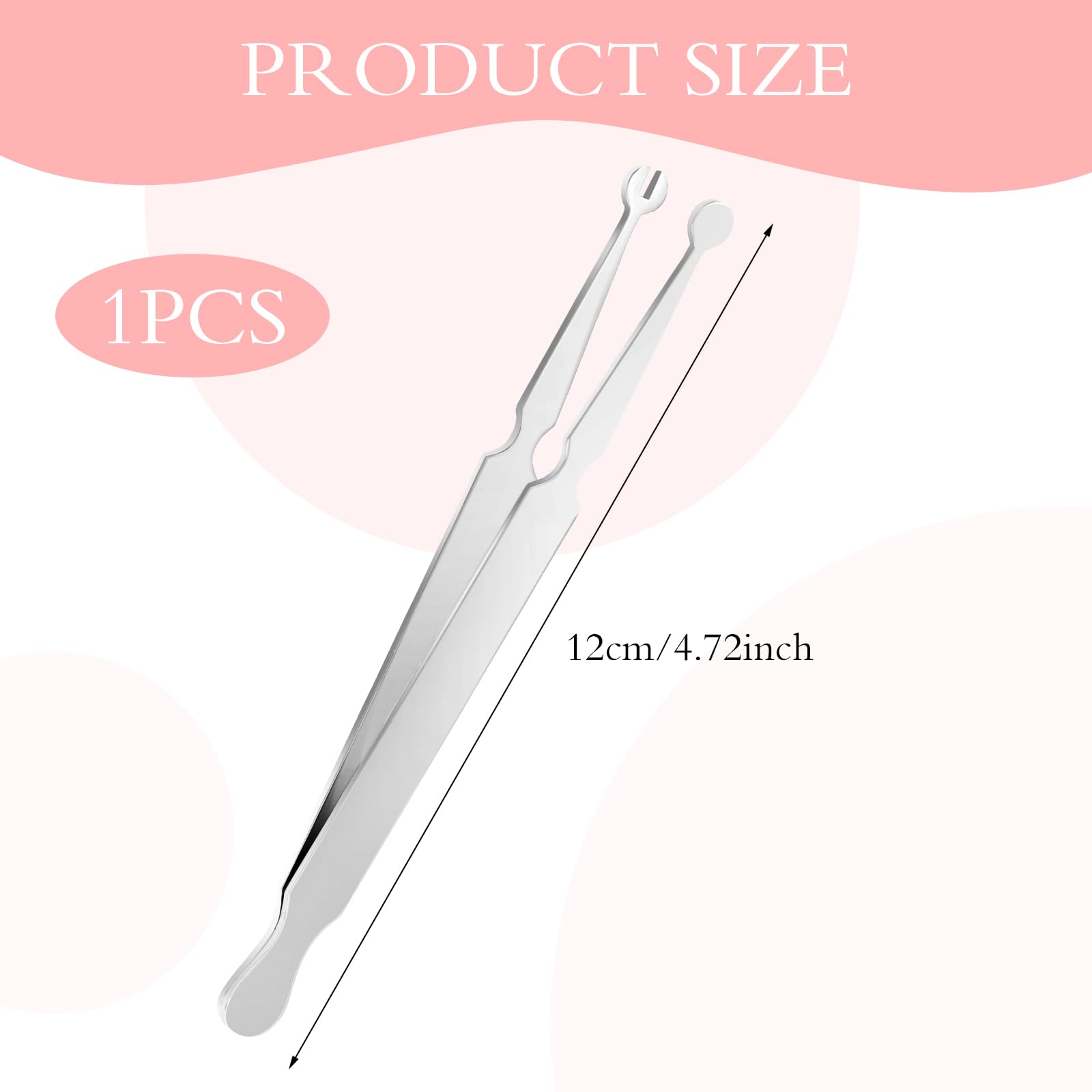 LLOUSSAK piercing ball grabber with textured tips for secure nose and ear swaps.