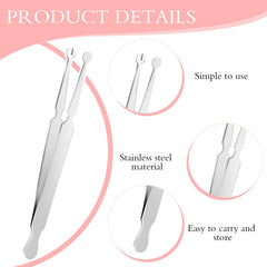 LLOUSSAK stainless steel piercing tools offer durable, easy sanitization for hygienic changes.