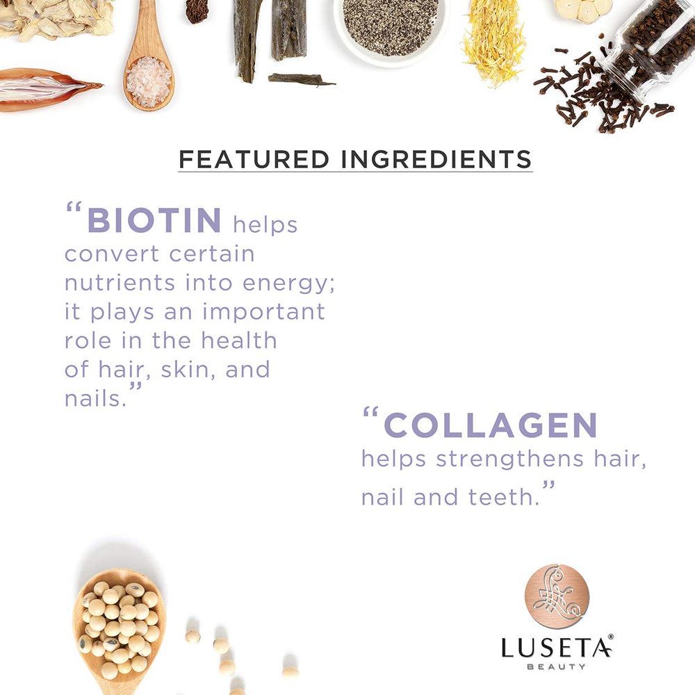 L LUSETA argan oil moisture boost on damp strands