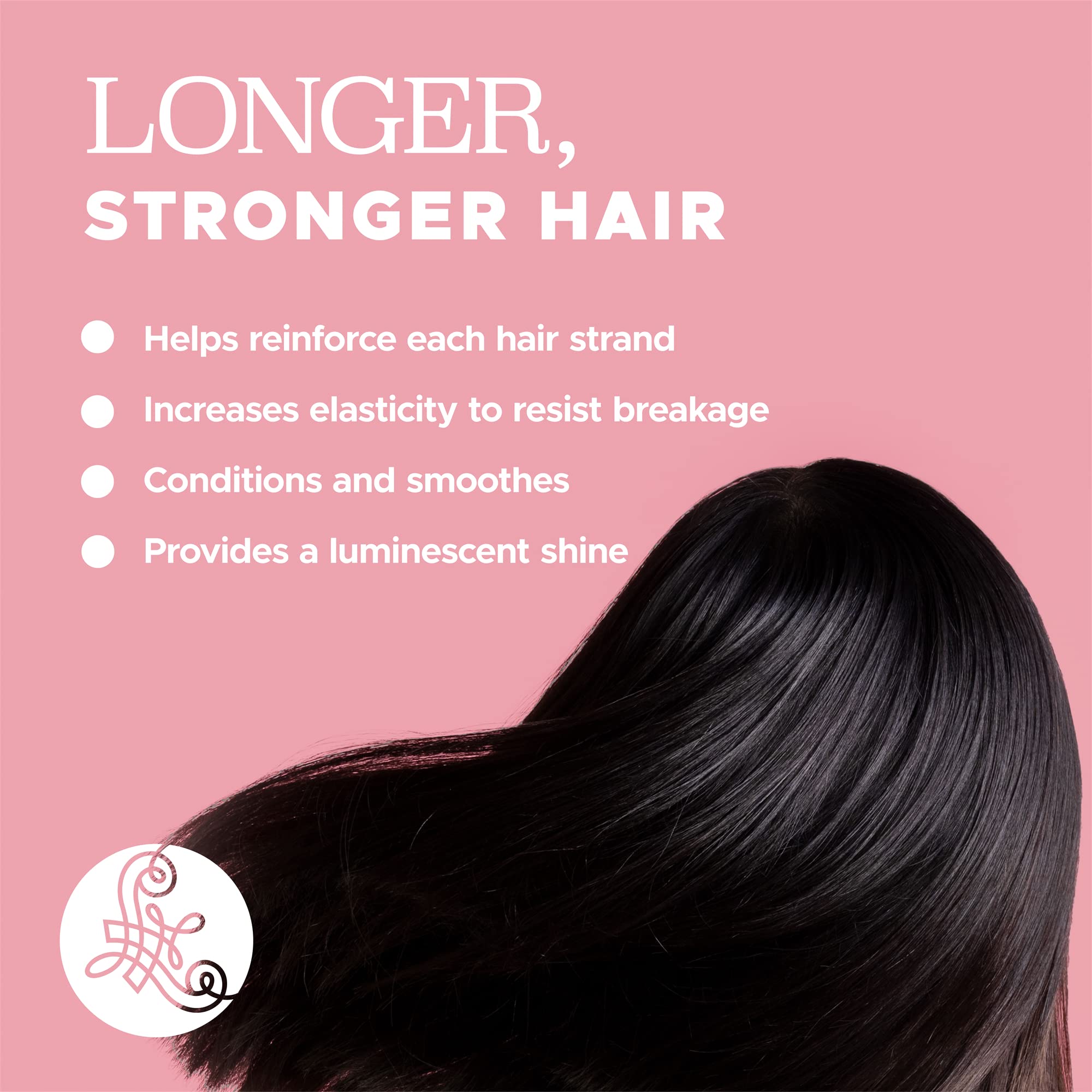 Luseta keratin hair oil serum gloss and softness after smoothing