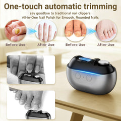Lmipki USB-C rechargeable nail trimmer for quick charging and long use.