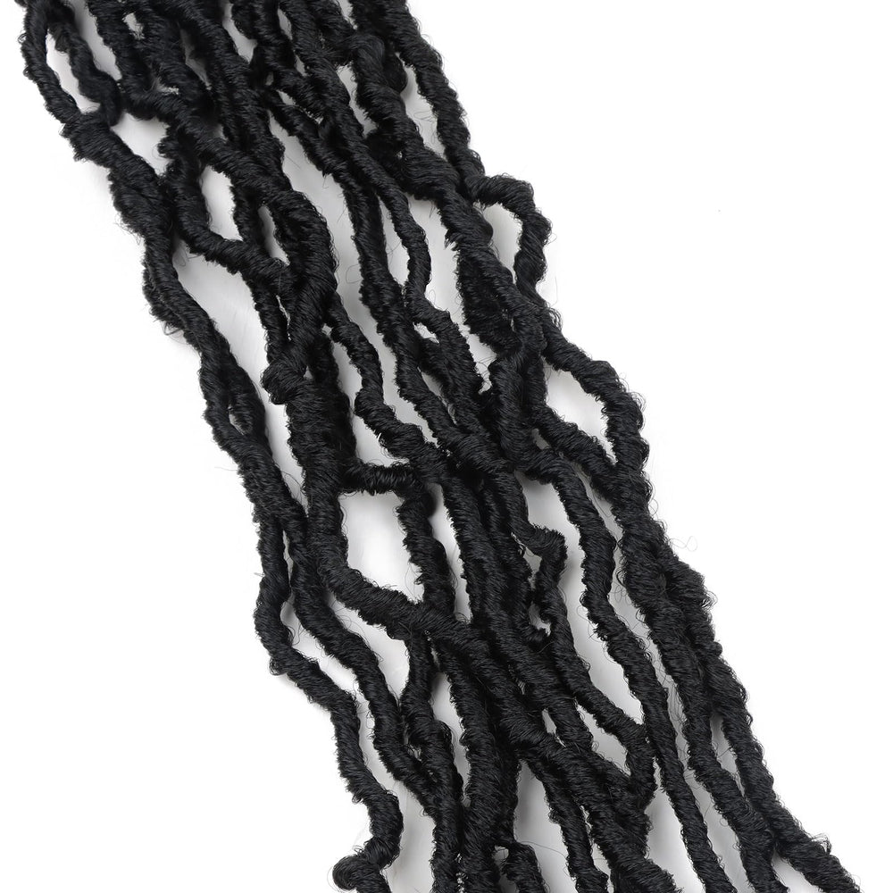 LMZIM natural-look texture—high-quality synthetic hair for authentic appearance.