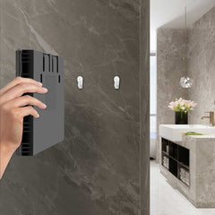 LMZNXCZ 3-way mirror back view highlights full-head grooming potential