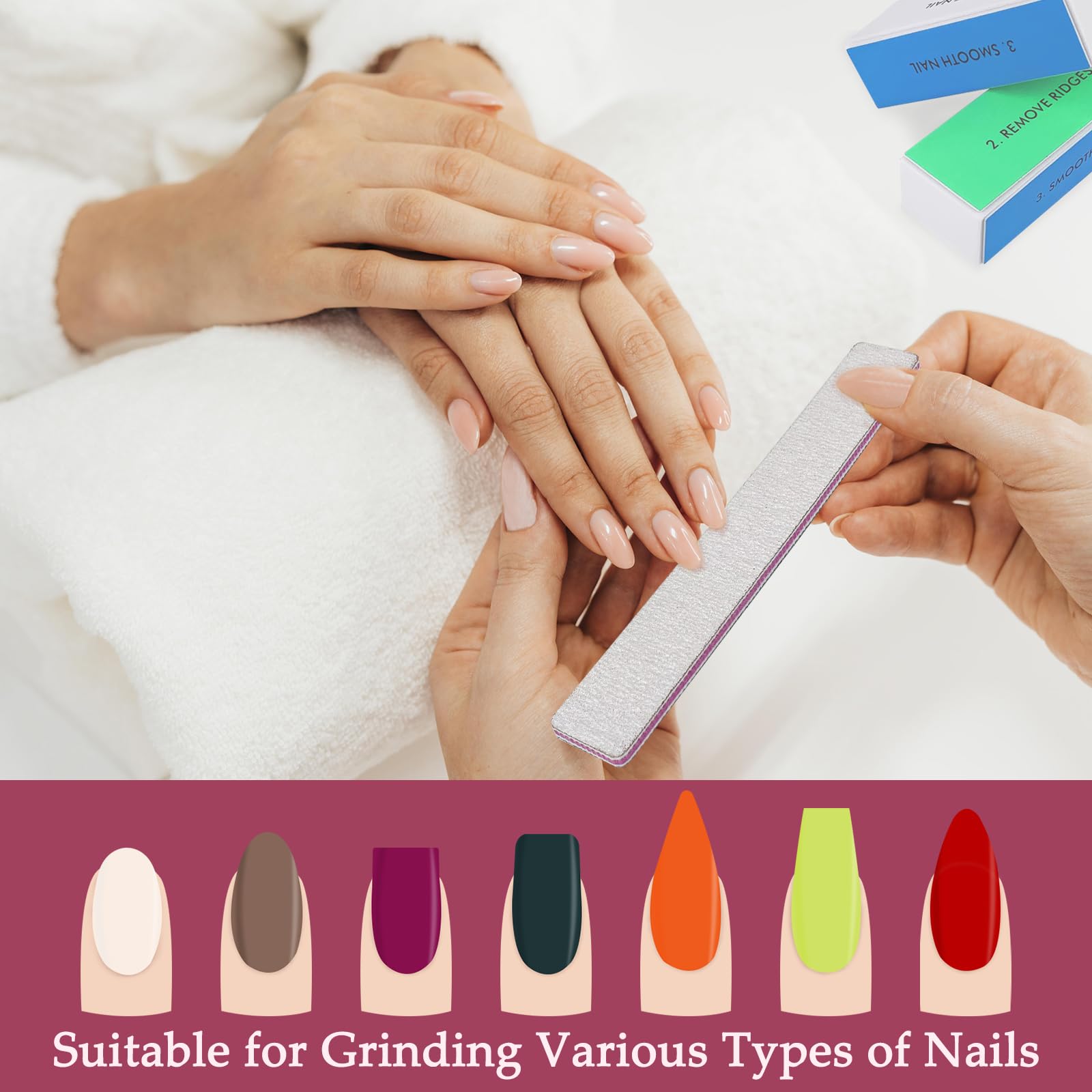 LNAUJS kit for home or salon nail care routines.