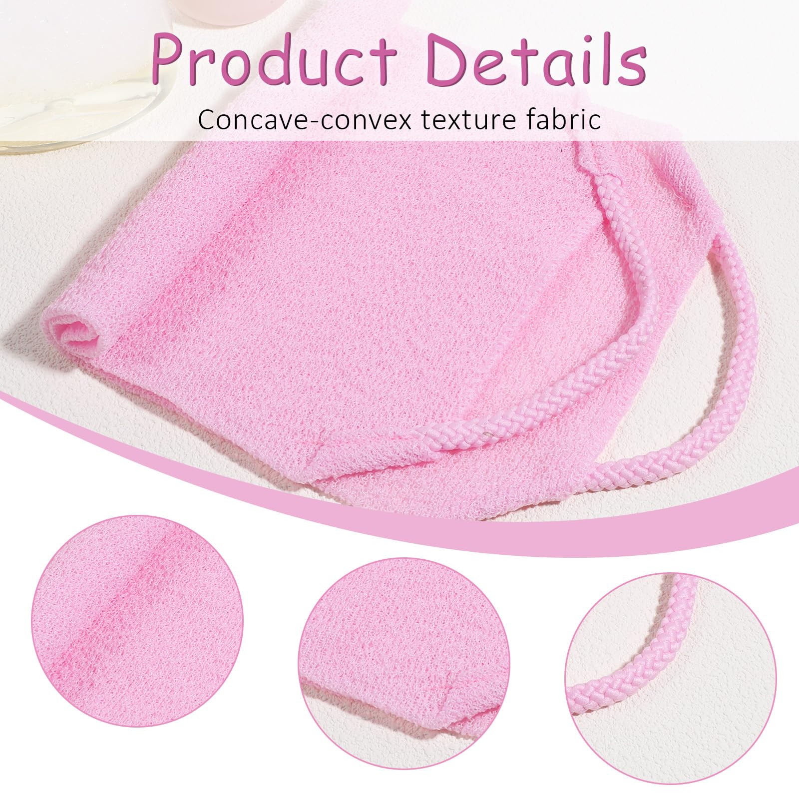 Lnngub back scrubber green angled view for easy back access during showers
