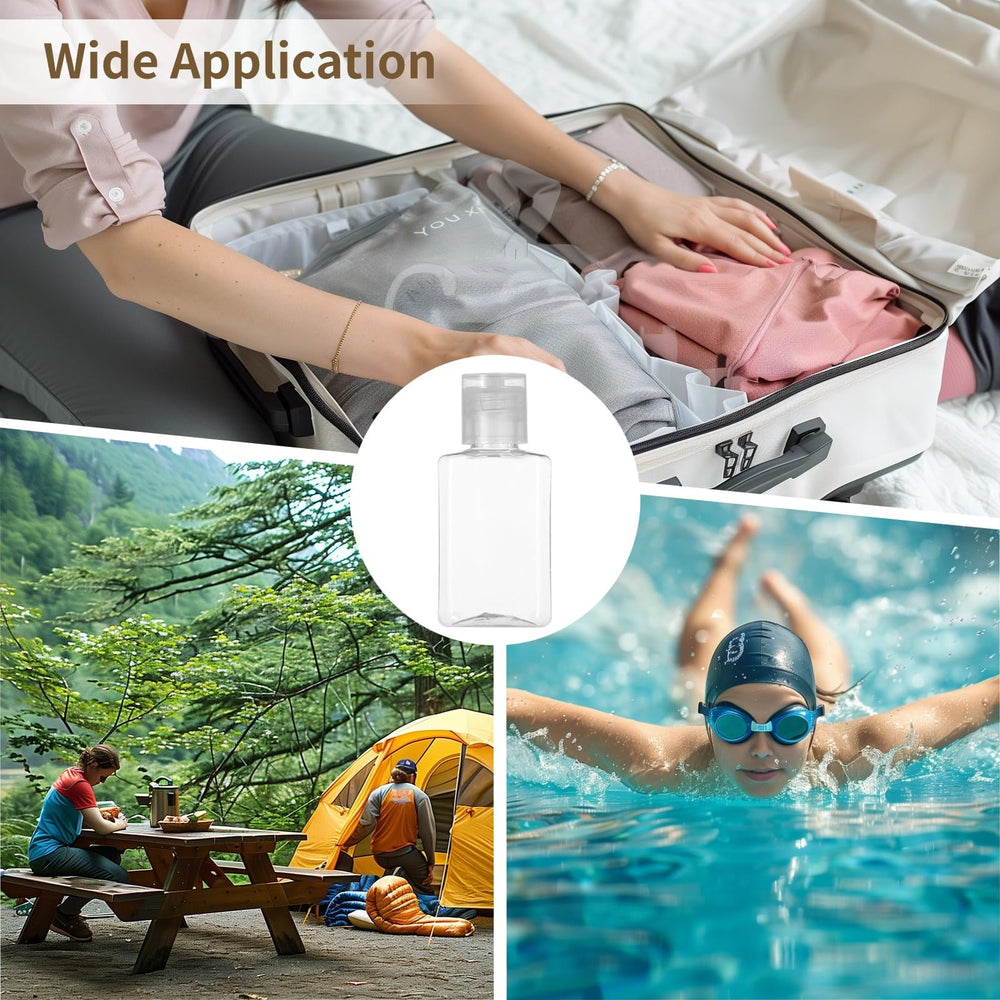 Lnrueg compact travel bottles fit in bags for easy organizing