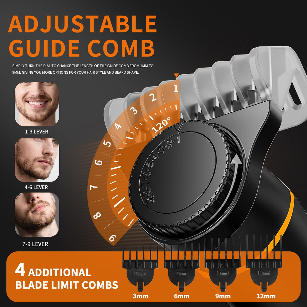 Loarysk precision combs 1 to 9 mm for customizable trimming