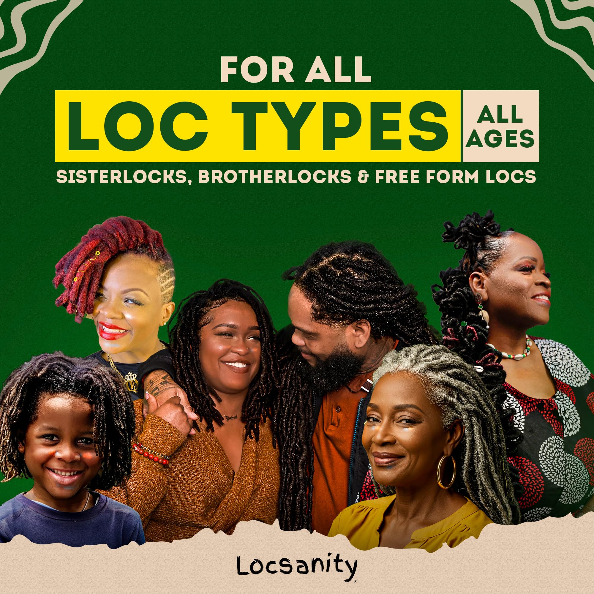 Locsanity trial 4oz bottle pictured for convenient, travel-friendly hydration
