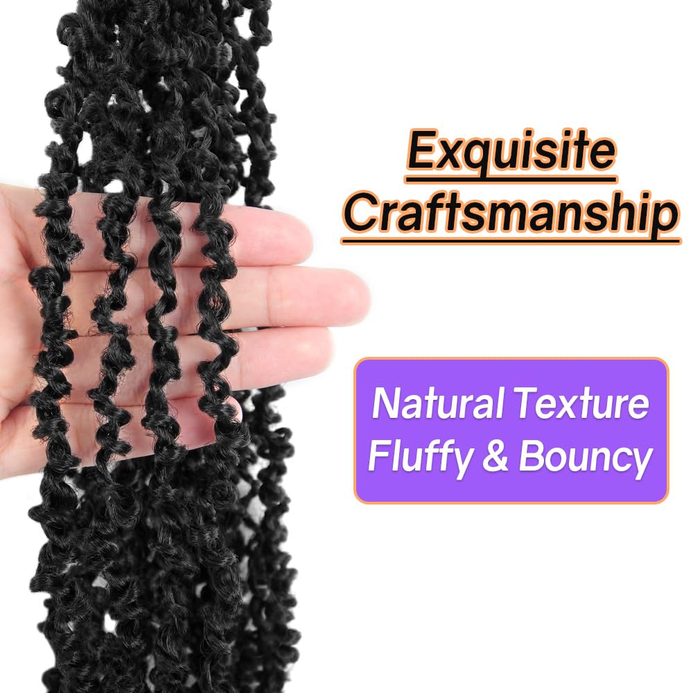 LOCSBYHAND 20-strand-per-pack design supports full, customizable volume.