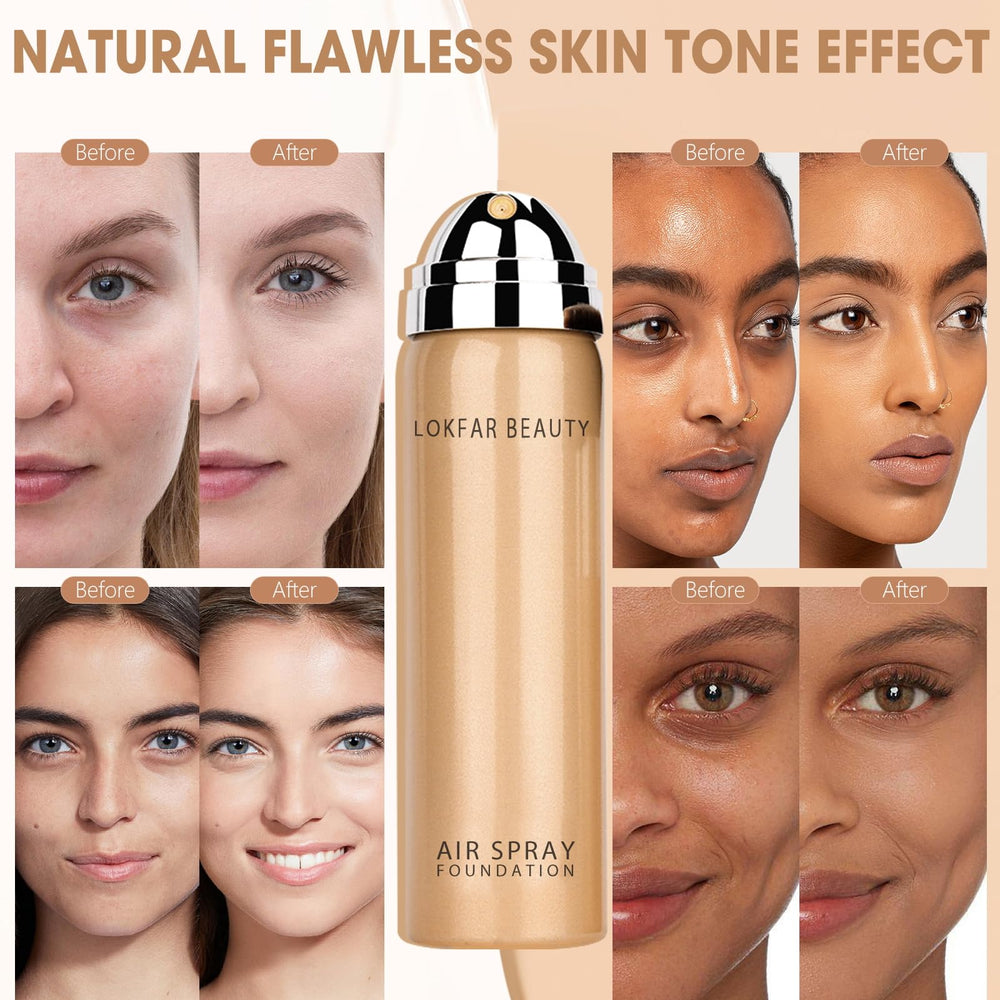LOKFAR AirBrush full-coverage look delivers lasting concealment while staying comfortable