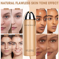 LOKFAR AirBrush full-coverage look delivers lasting concealment while staying comfortable