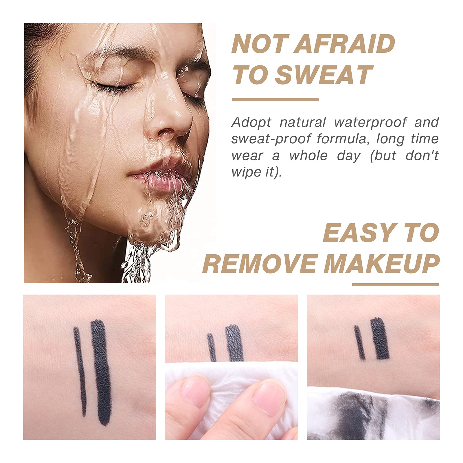 LOKFAR easy removal feature enables pigment-free cleanup after wear.