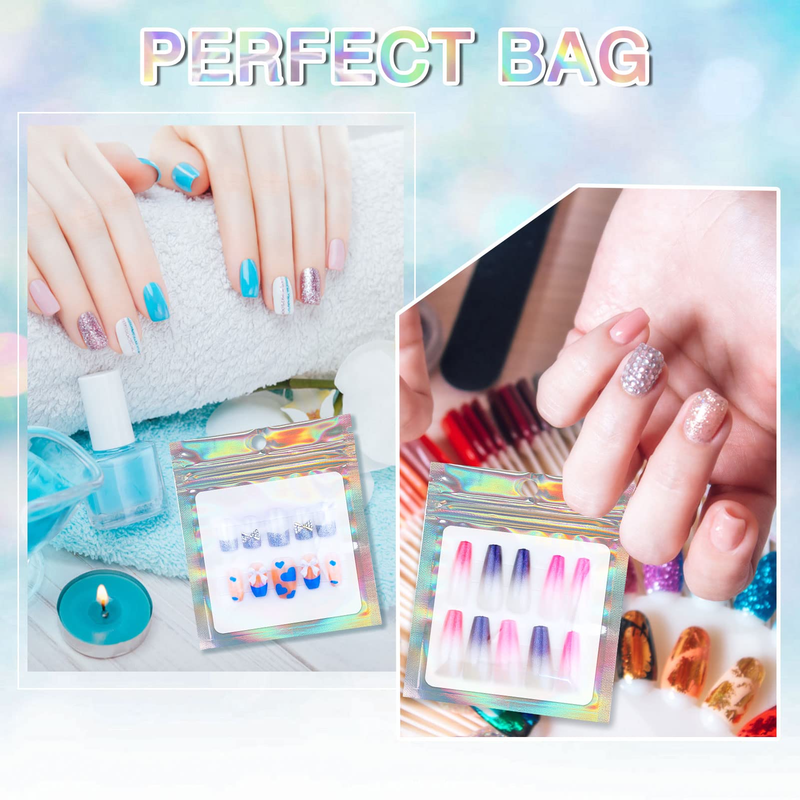 Lokyango handmade-nail-display-setup shows organized kit for home-based salon.