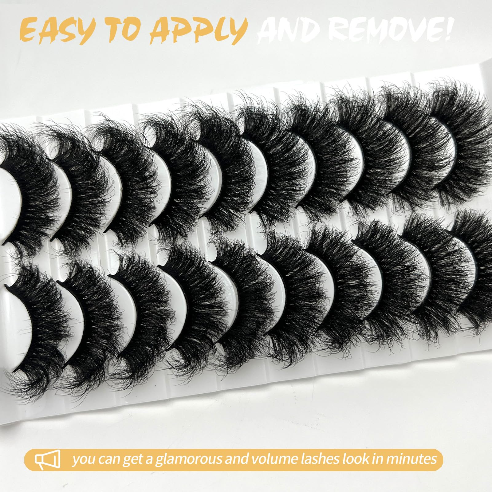 loladook mink lashes 3d multilayered for voluminous dimension