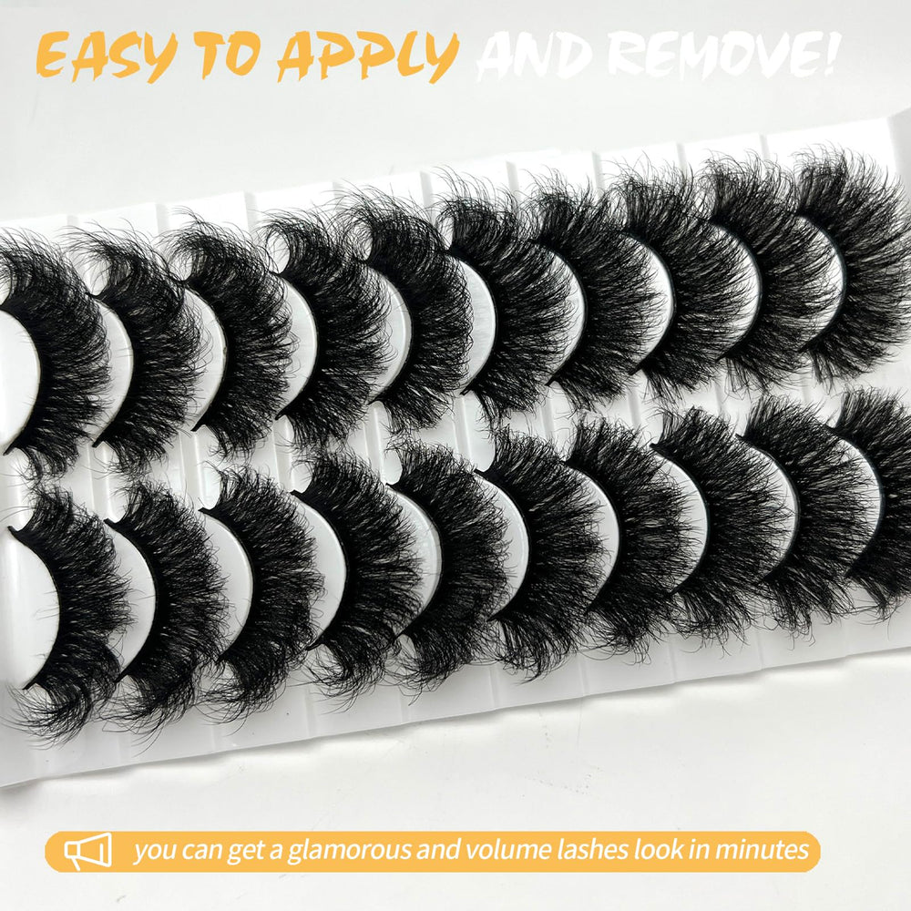 loladook mink lashes 3d multilayered for voluminous dimension