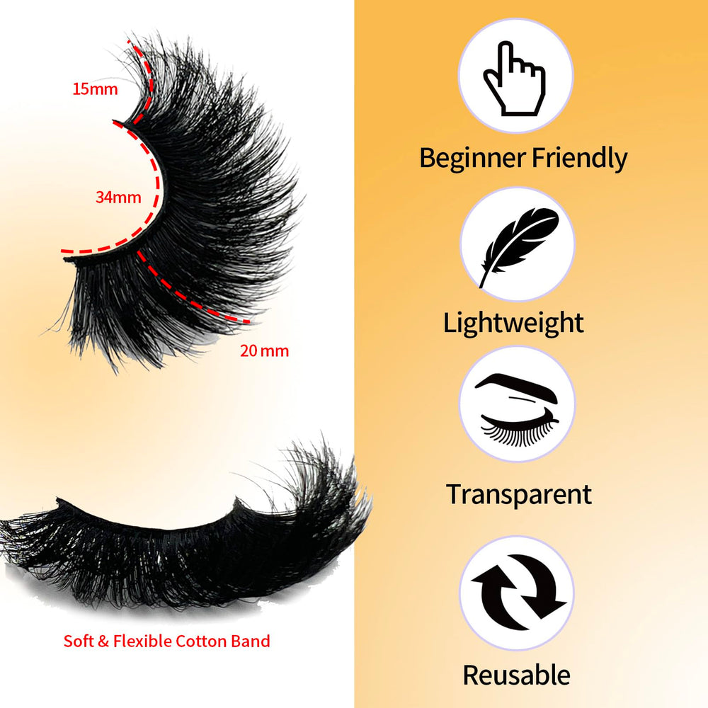 loladook mink lashes easy-application ideal for beginners