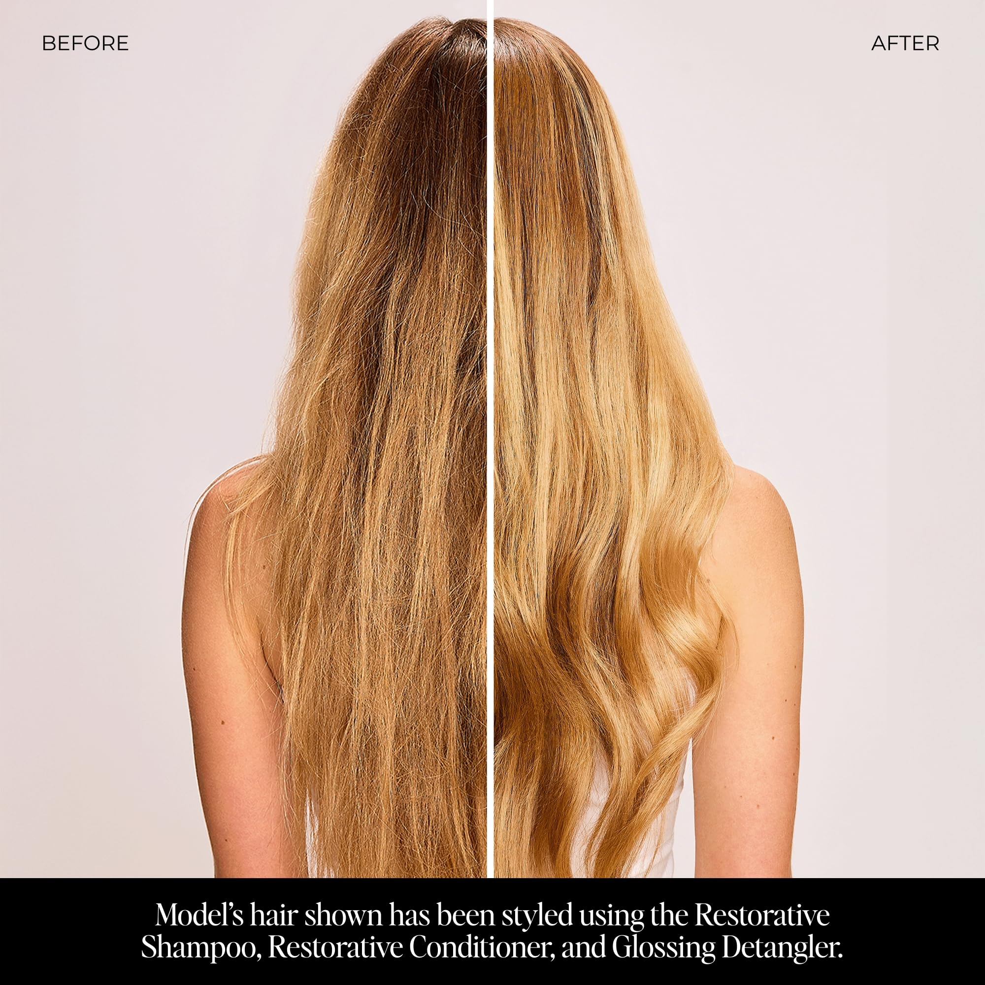 LolaVie Glossing Detangler provides 450°F heat protection during styling