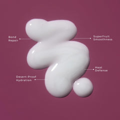LolaVie Perfecting Leave-In bottle-top scene showing even moisture distribution for healthy shine.