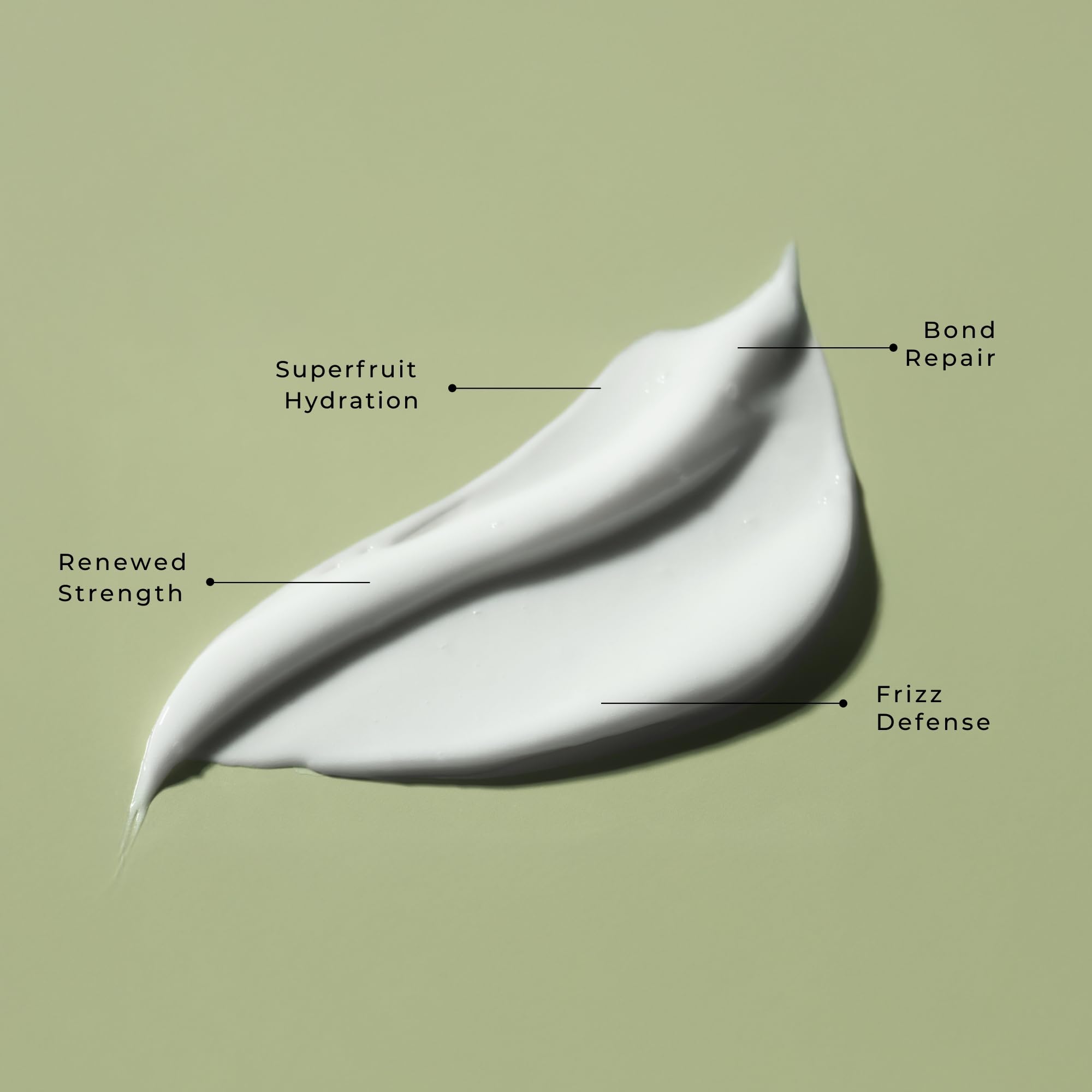 LolaVie Restorative Conditioner hair application motion demonstrates smoothing and detangling