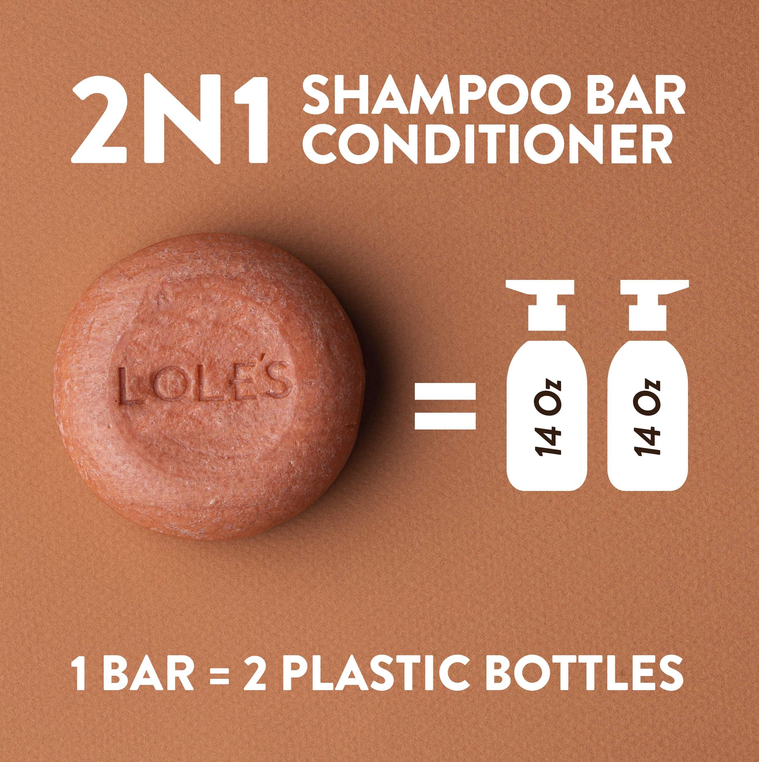 LOLE'S 99% natural ingredients with plastic-free packaging support sustainable hair care.