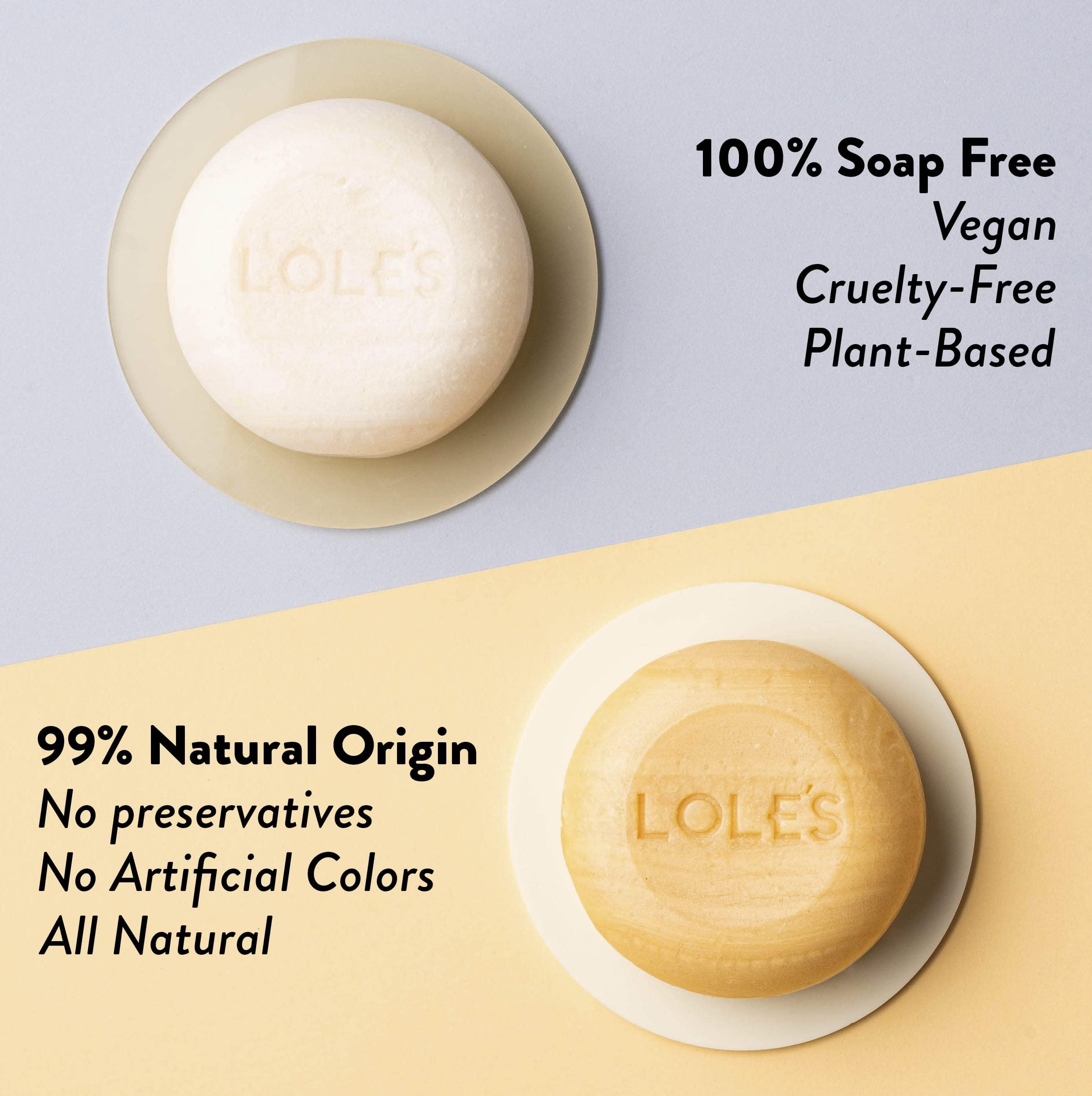 LOLE'S shampoo bar made in Turkiye reflects craftsmanship and care.