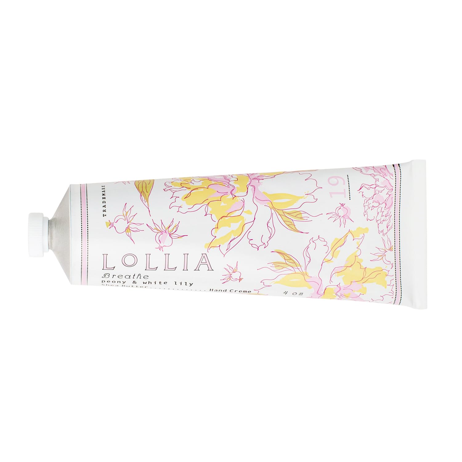LOLLIA Breath handcreme jar close-up highlights rich moisture for dry hands.