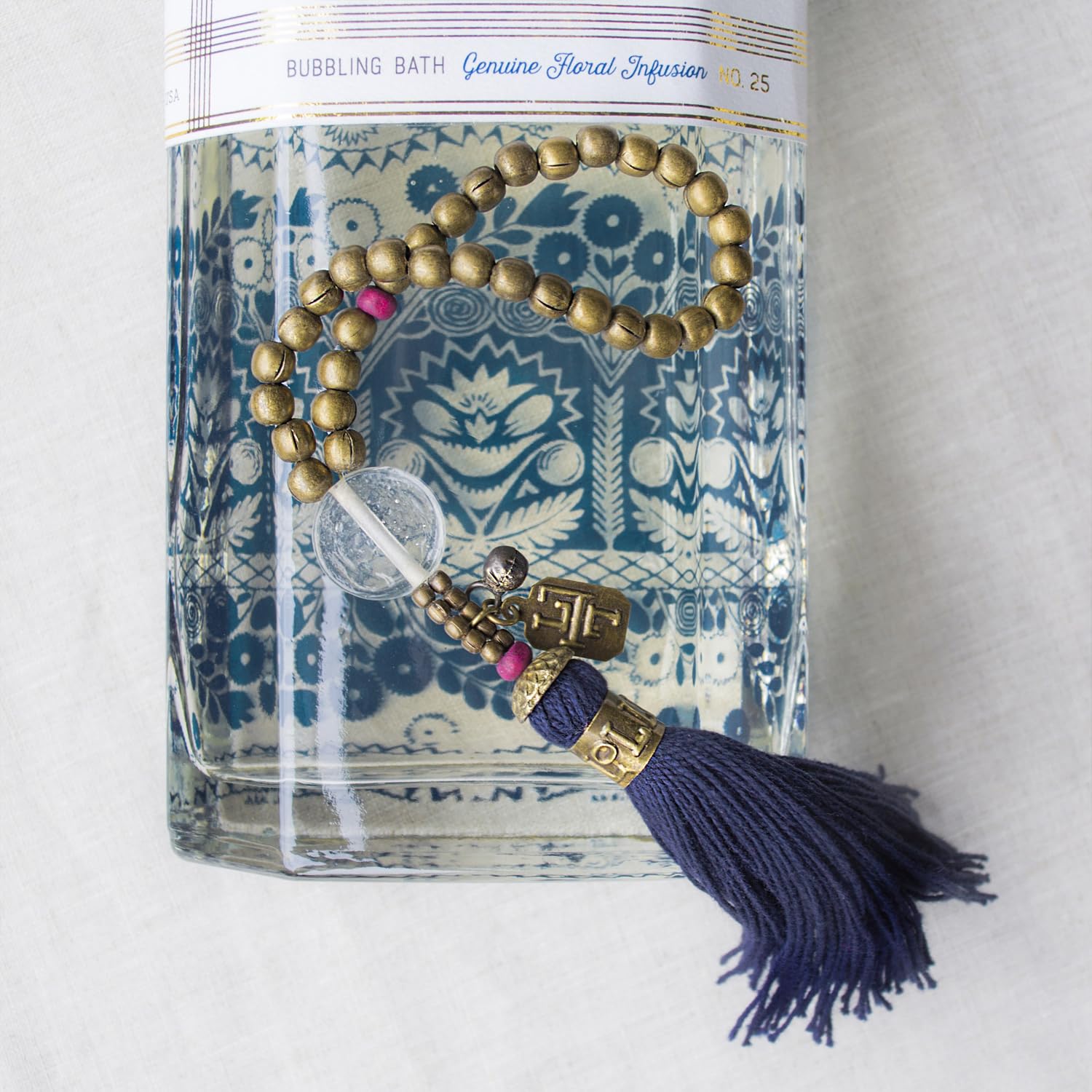 LOLLIA Dream Bubble Bath spa-scene imagery evokes peaceful self-care rituals.